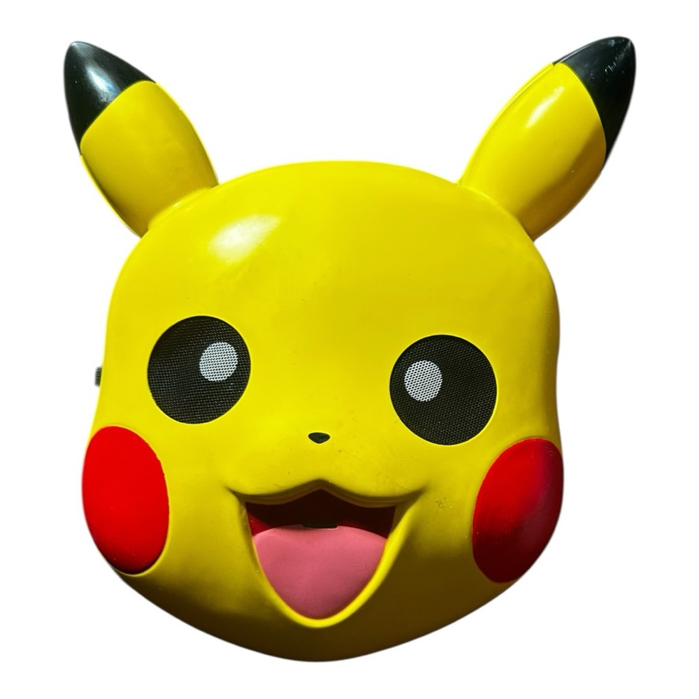 Disguise Pokémon Pikachu Yellow Face Child Mask